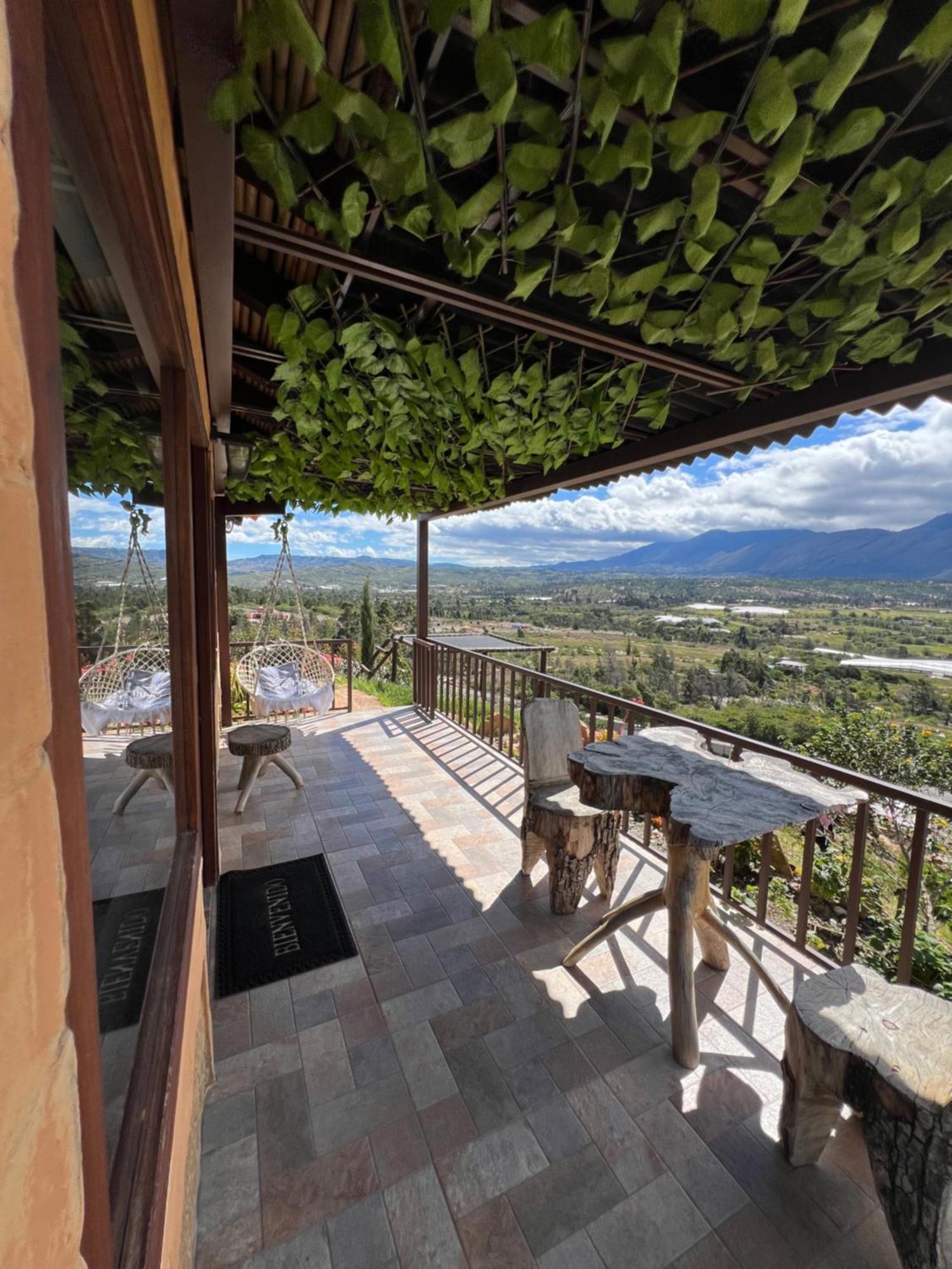 Glamping Con Jacuzzi Mirador Jarana Villa De Leyva Buitenkant foto